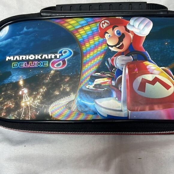 Mario Kart 8 Deluxe Carrying Case Nintendo Switch protective travel Case. - Picture 2 of 9